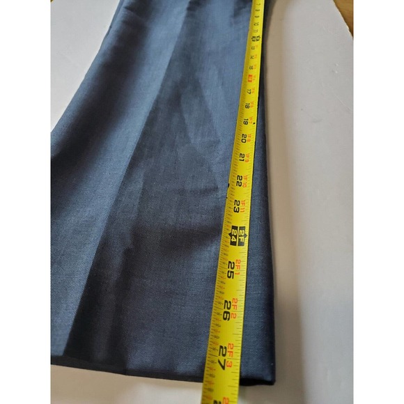 Marc Jacobs 6 Dress Pants Women Wool Career Work Designer Business Navy Blue - Picture 8 of 11